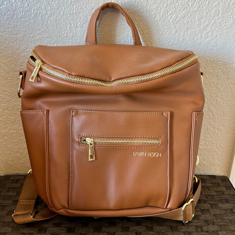 Fawn Design Mini Diaper Bag (brown color)